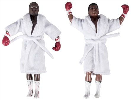 Muhammad Ali and Joe Frazier 12" Boxing Dolls 